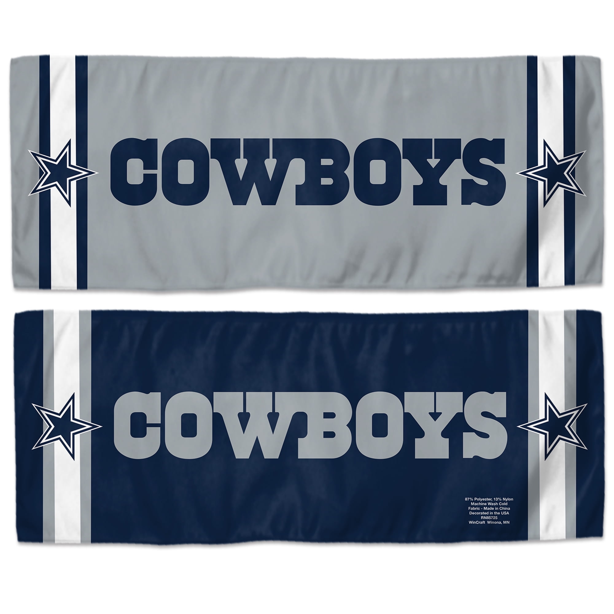 Picture of Wincraft 9960623067 Dallas Cowboys Cooling Towel - 12 x 30 in.