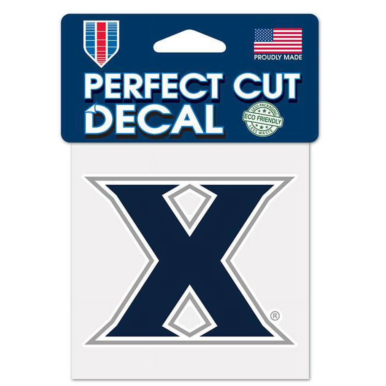 Xavier Musketeers Perfect Cut Decal - 4 x 4 in.