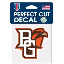 Bowling Green Falcons Perfect Cut Decal - 4 x 4 in.