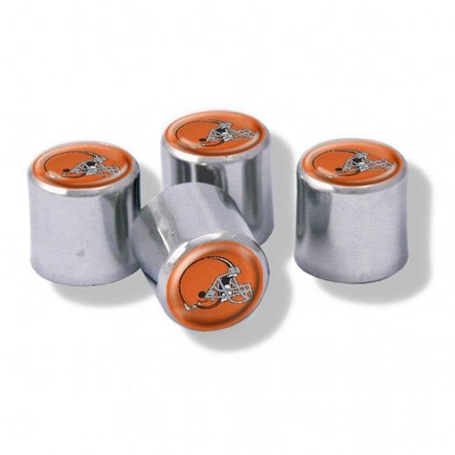 Cleveland Browns Valve Stem Caps - Set of 4