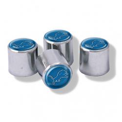 Detroit Lions Valve Stem Caps - Set of 4
