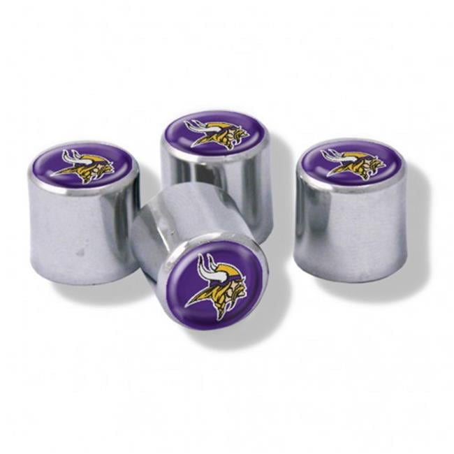1493433585 Minnesota Vikings Valve Stem Caps - Set of 4