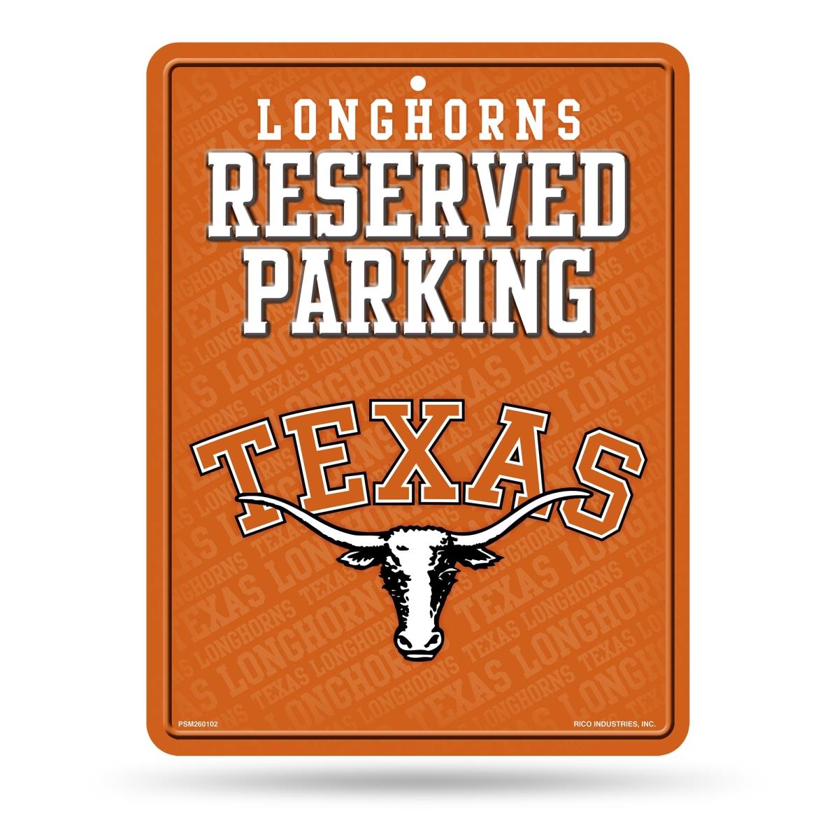 Picture of Rico Industries 6734530478 Texas Longhorns Metal Parking 2019 Sign