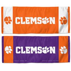 Clemson Tigers Cooling Towel - 12 x 30 in.