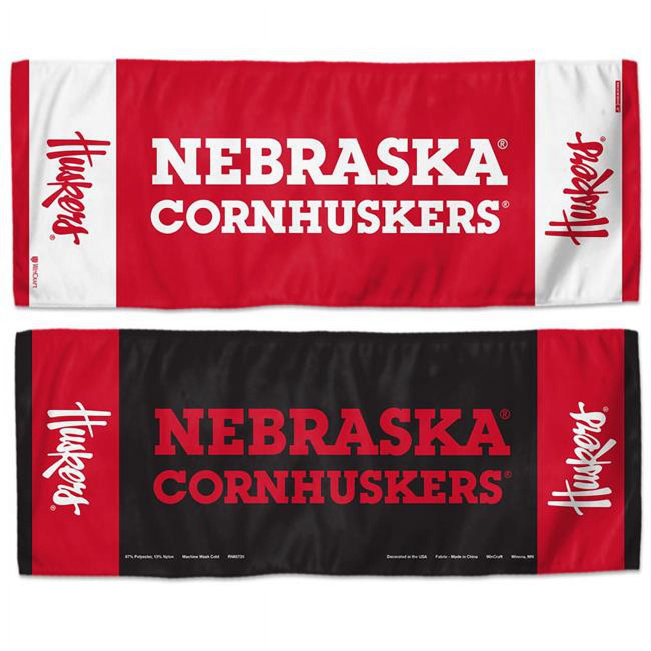 Nebraska Cornhuskers Cooling Towel - 12 x 30 in.
