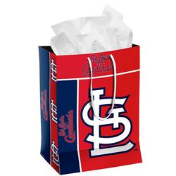 Picture of Forever Collectibles 8784981893 St. Louis Cardinals Gift Bag - Medium