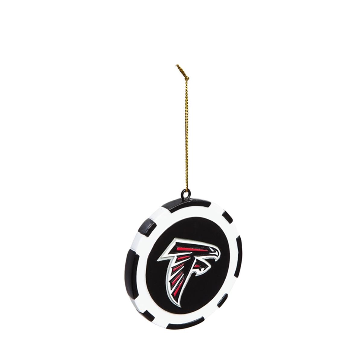 841295822 Atlanta Falcons Game Chip Ornament