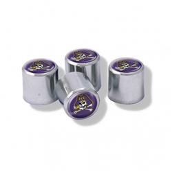 East Carolina Pirates Valve Stem Caps - Set of 4