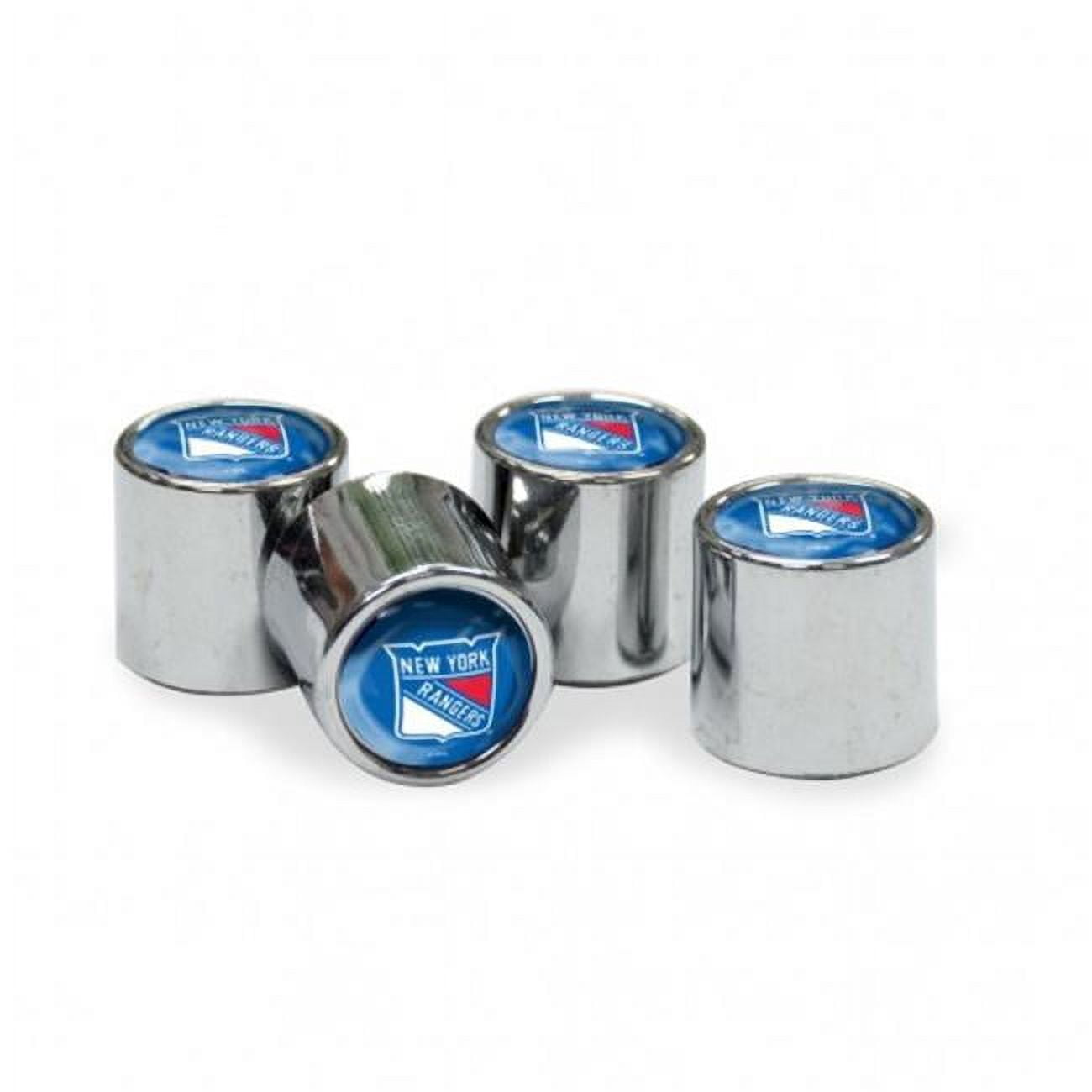 New York Rangers Valve Stem Caps - Set of 4
