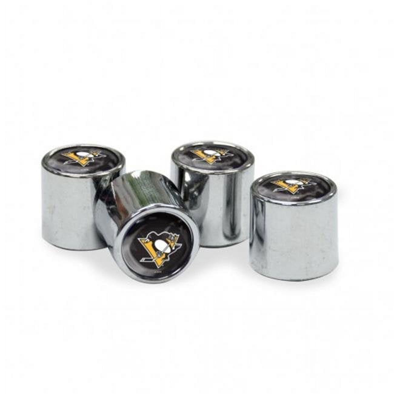 Pittsburgh Penguins Valve Stem Caps - Set of 4