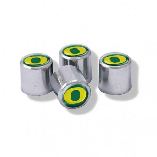 Oregon Ducks Valve Stem Caps - Set of 4