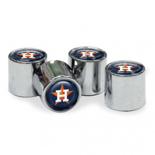 Houston Astros Valve Stem Caps - Set of 4