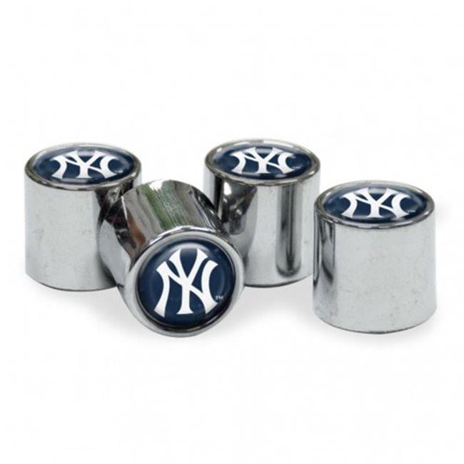 New York Yankees Valve Stem Caps - Set of 4