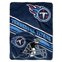 Picture of Northwest 9060413087 Tennessee Titans Raschel Slant Design Blanket - 60 x 80 in.