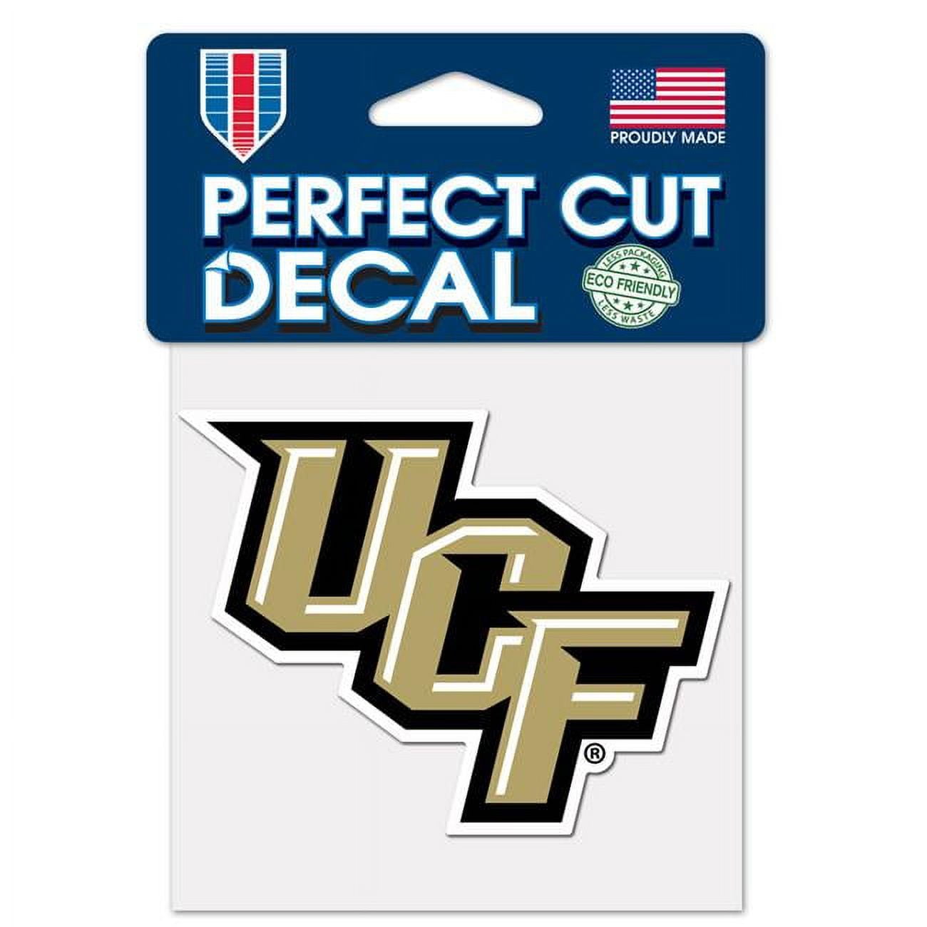 Central Florida Knights Perfect Cut Decal - 4 x 4 in.