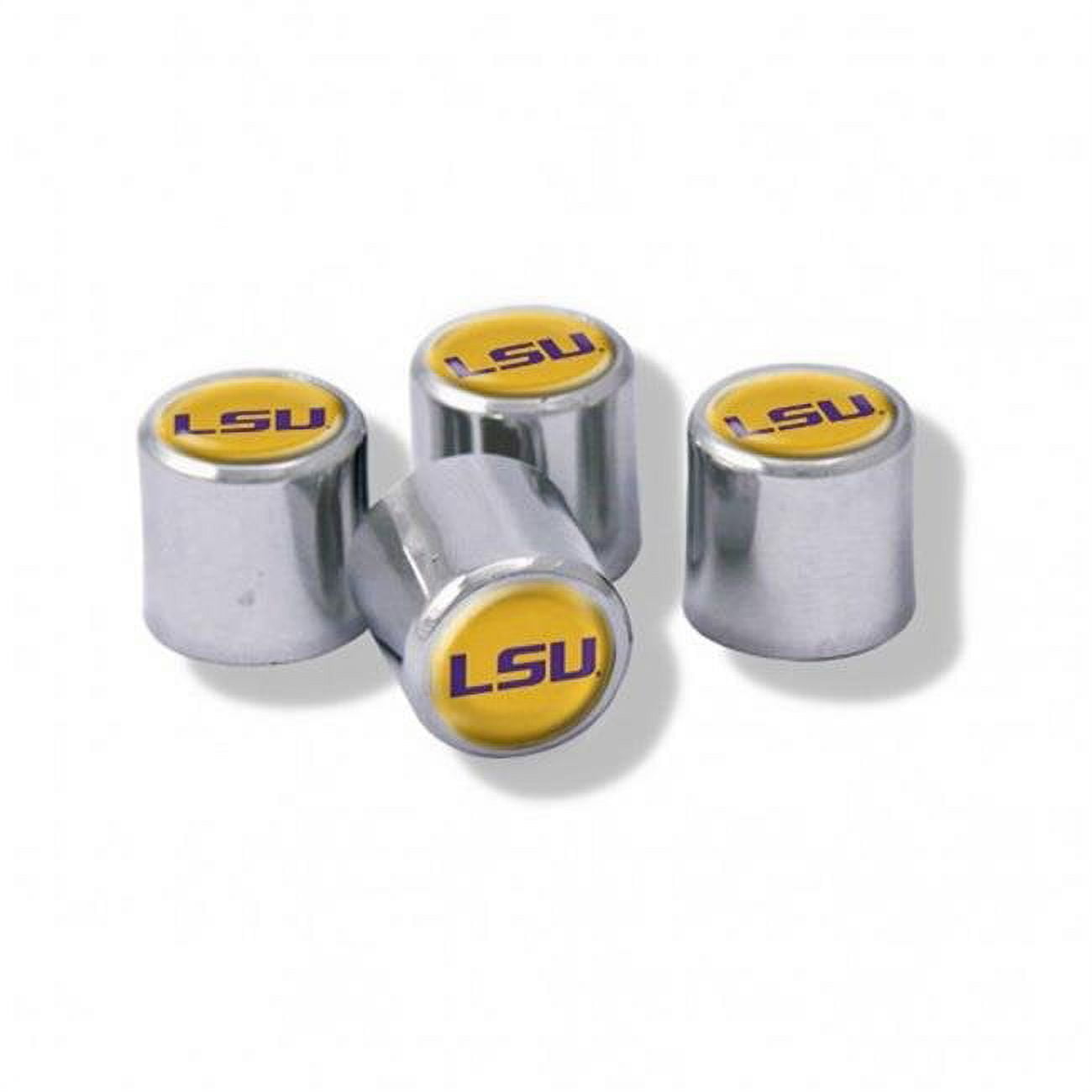 LSU Tigers Valve Stem Caps - Set of 4