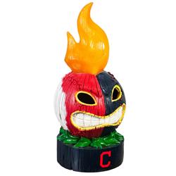 841282754 Cleveland Indians Lit Team Baseball Statue