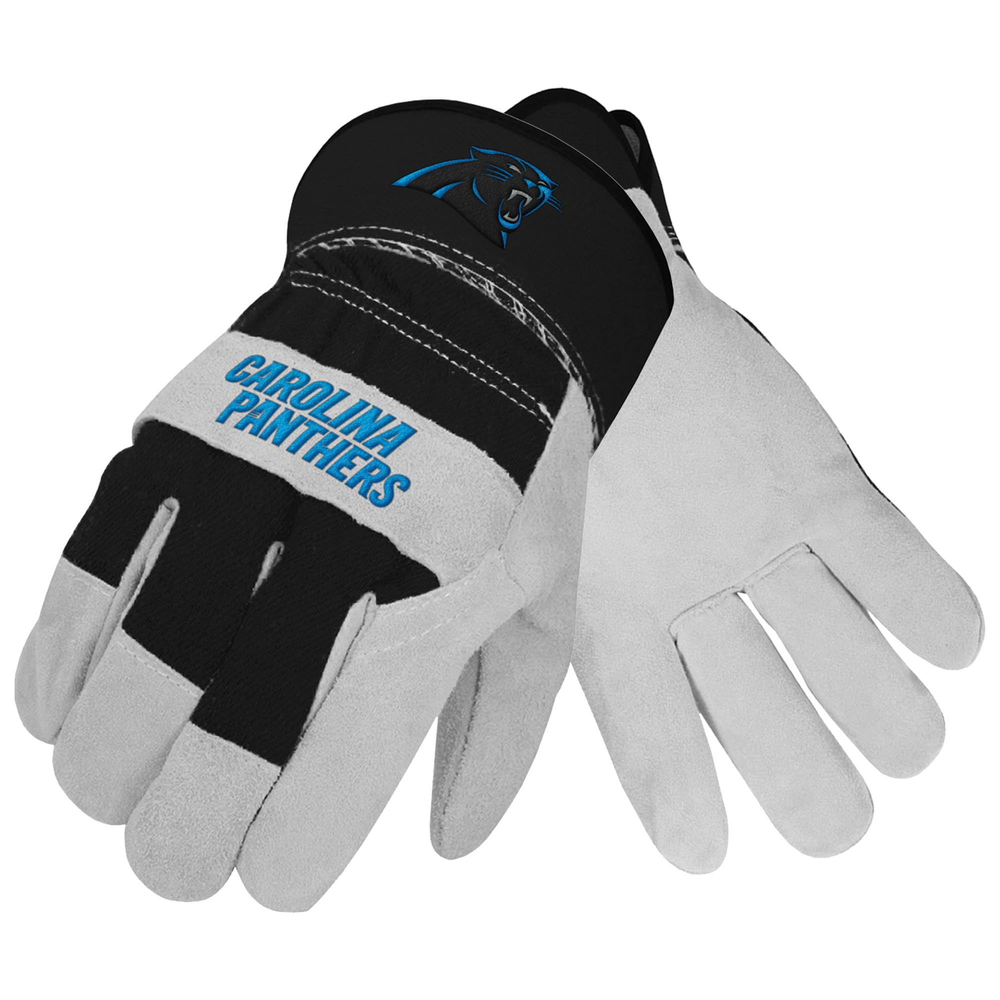 7183101092 Carolina Panthers the Closer Design Work Style Gloves