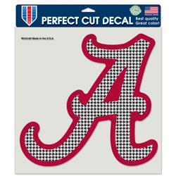 Alabama Crimson TidePerfect Cut Decal - 8 x 8 in.
