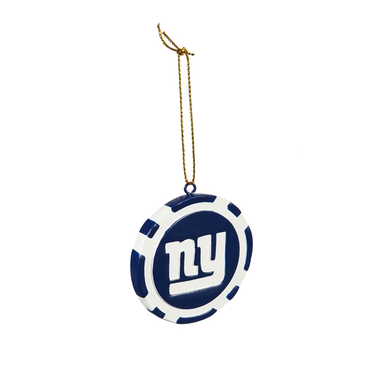 841295881 New York Giants Game Chip Ornament