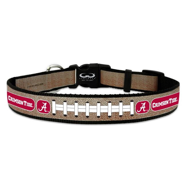 Picture of Gamewear 4421406990 Alabama Crimson Tide Reflective Football Pet Collar - Medium