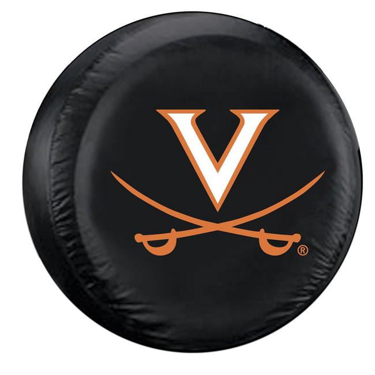 Picture of Fremont Die 2324558369 Virginia Cavaliers Tire Cover, Black - Large