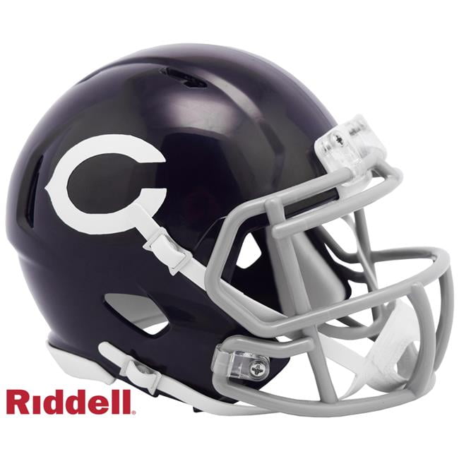 Chicago Bears Replica Mini Speed Style Color Rush 60s Classic Helmet