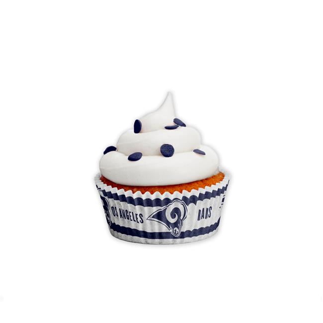 Los Angeles Rams Baking Cups - Large - Pack of 50