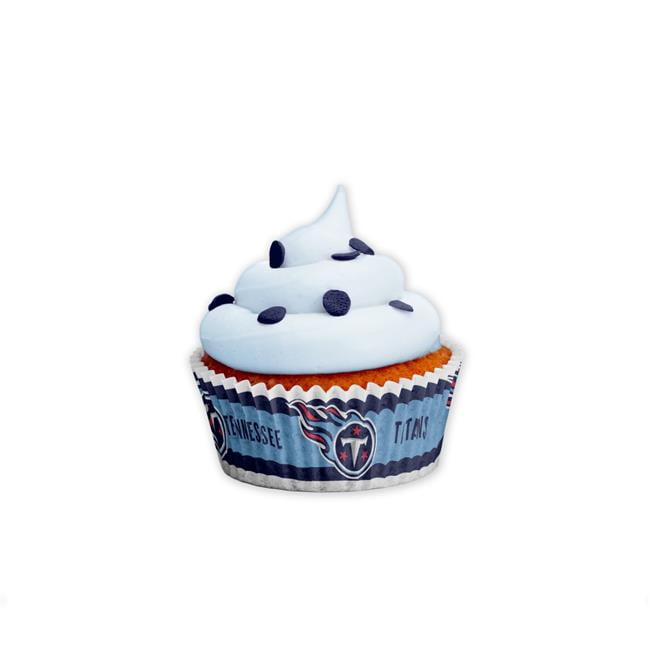 Tennessee Titans Baking Cups - Large - Pack of 50