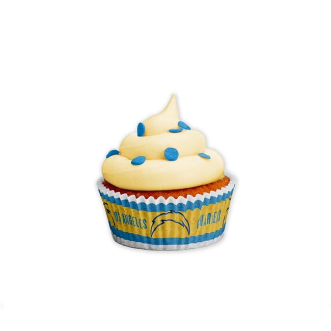 Los Angeles Chargers Baking Cups - Large - Pack of 50