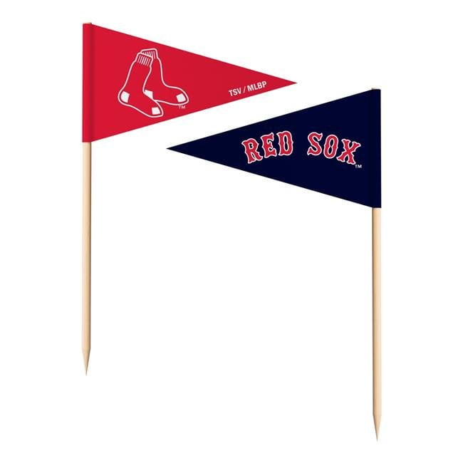 Picture of The Sports Vault 7183138504 Boston Red Sox Toothpick Flags - Pack of 36