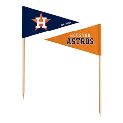 Picture of The Sports Vault 7183138511 Houston Astros Toothpick Flags - Pack of 36