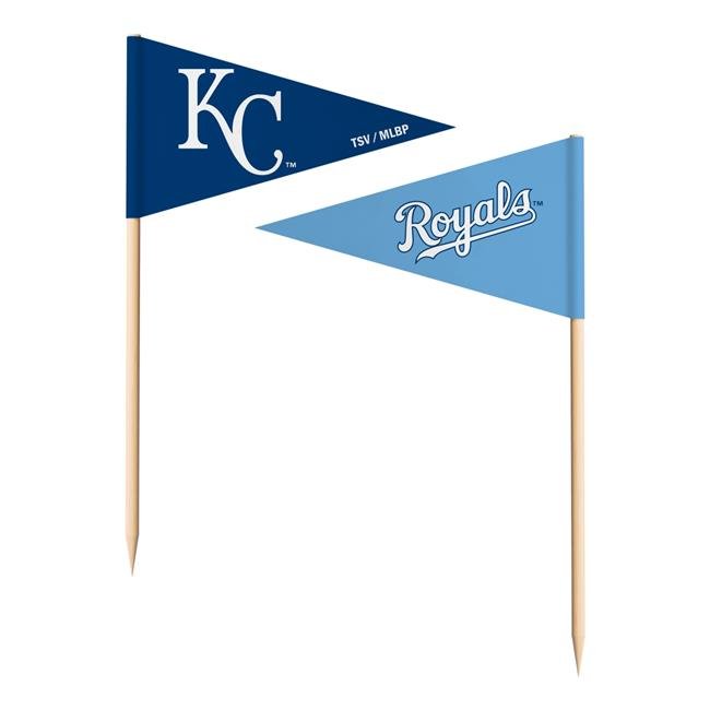 Picture of The Sports Vault 7183138512 Kansas City Royals Toothpick Flags - Pack of 36