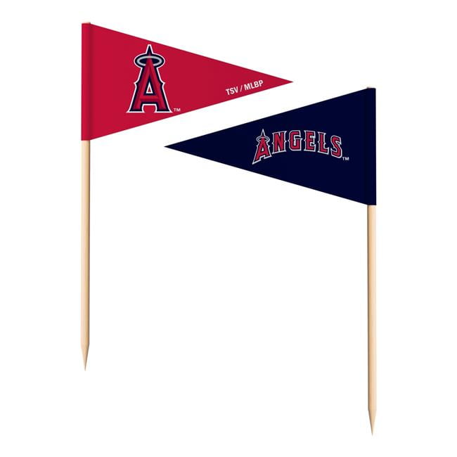Picture of The Sports Vault 7183138513 Los Angeles Angels Toothpick Flags - Pack of 36
