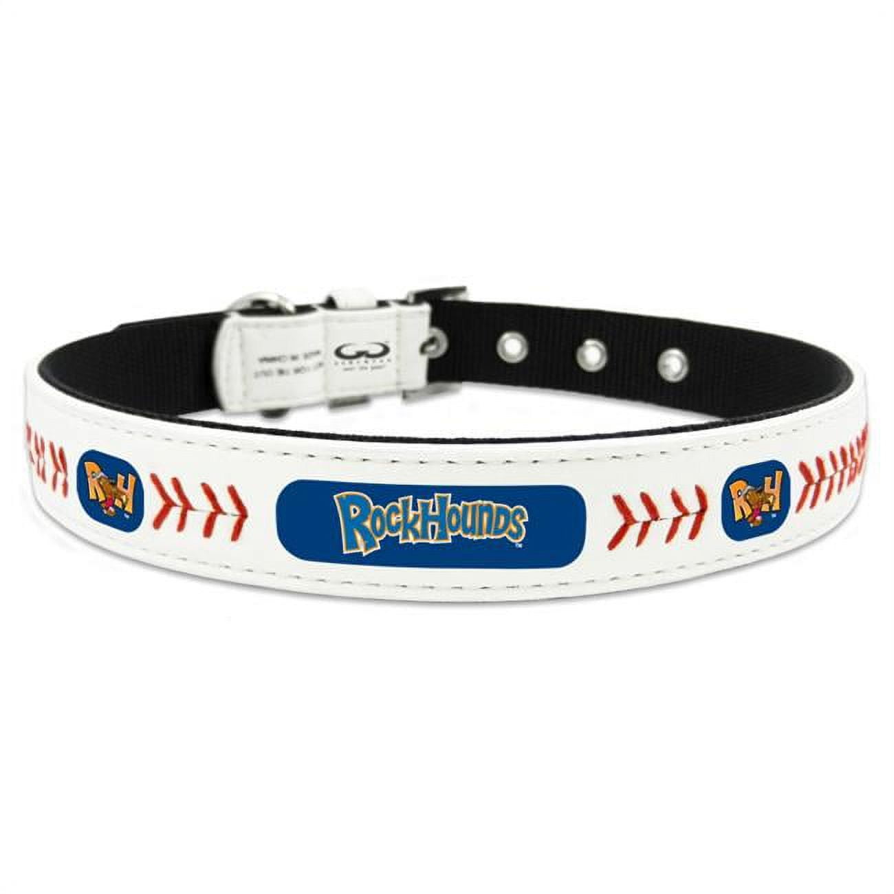 Midlands Rock Hounds Leather Pet Collar - Medium