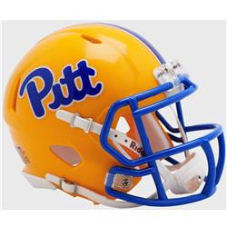 Pittsburgh Panthers Replica Mini Speed Style Helmet, Gold