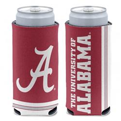 NCAA Alabama Crimson Tide Can Cooler Slim Can Design