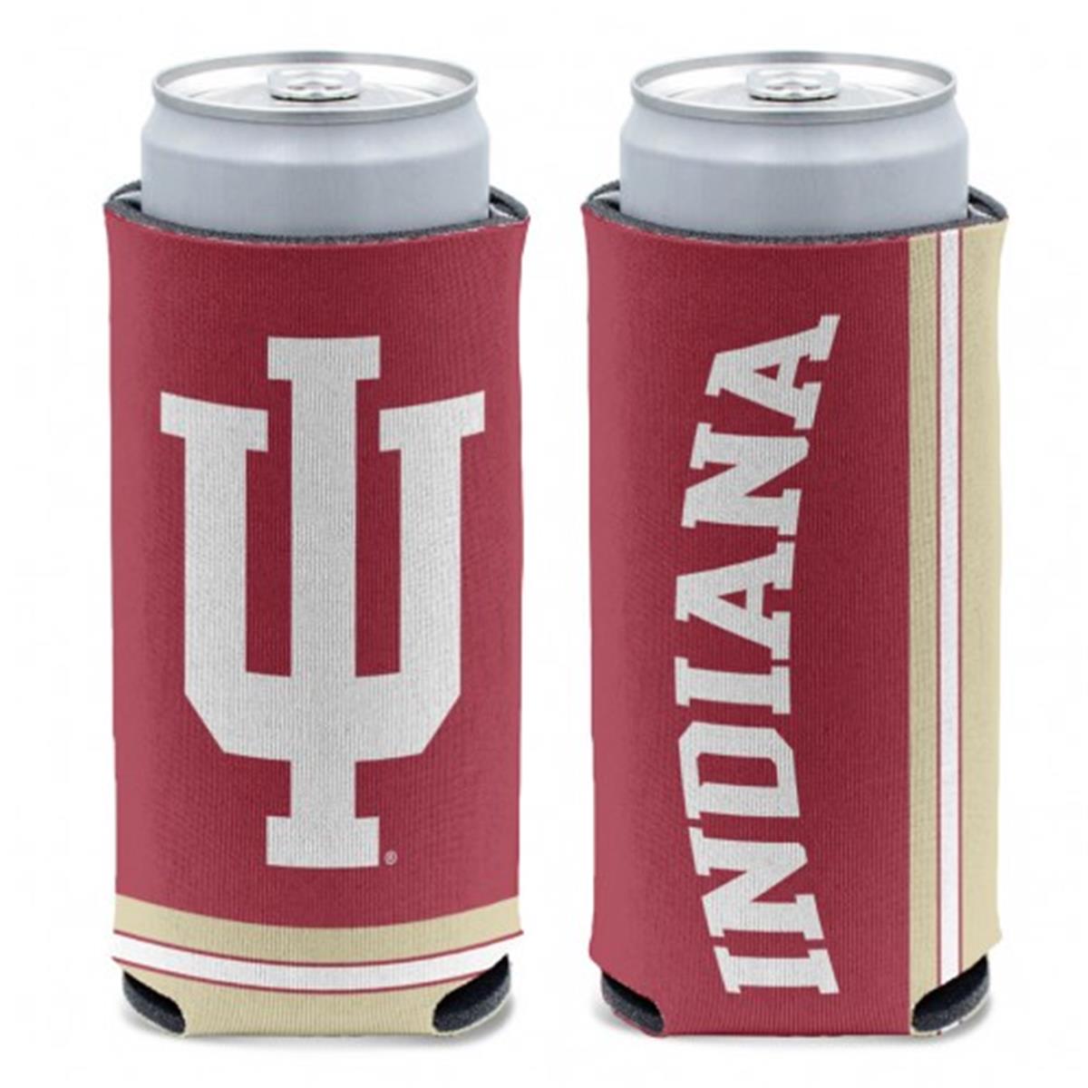9416608117 NCAA Indiana Hoosiers Can Cooler Slim Can Design