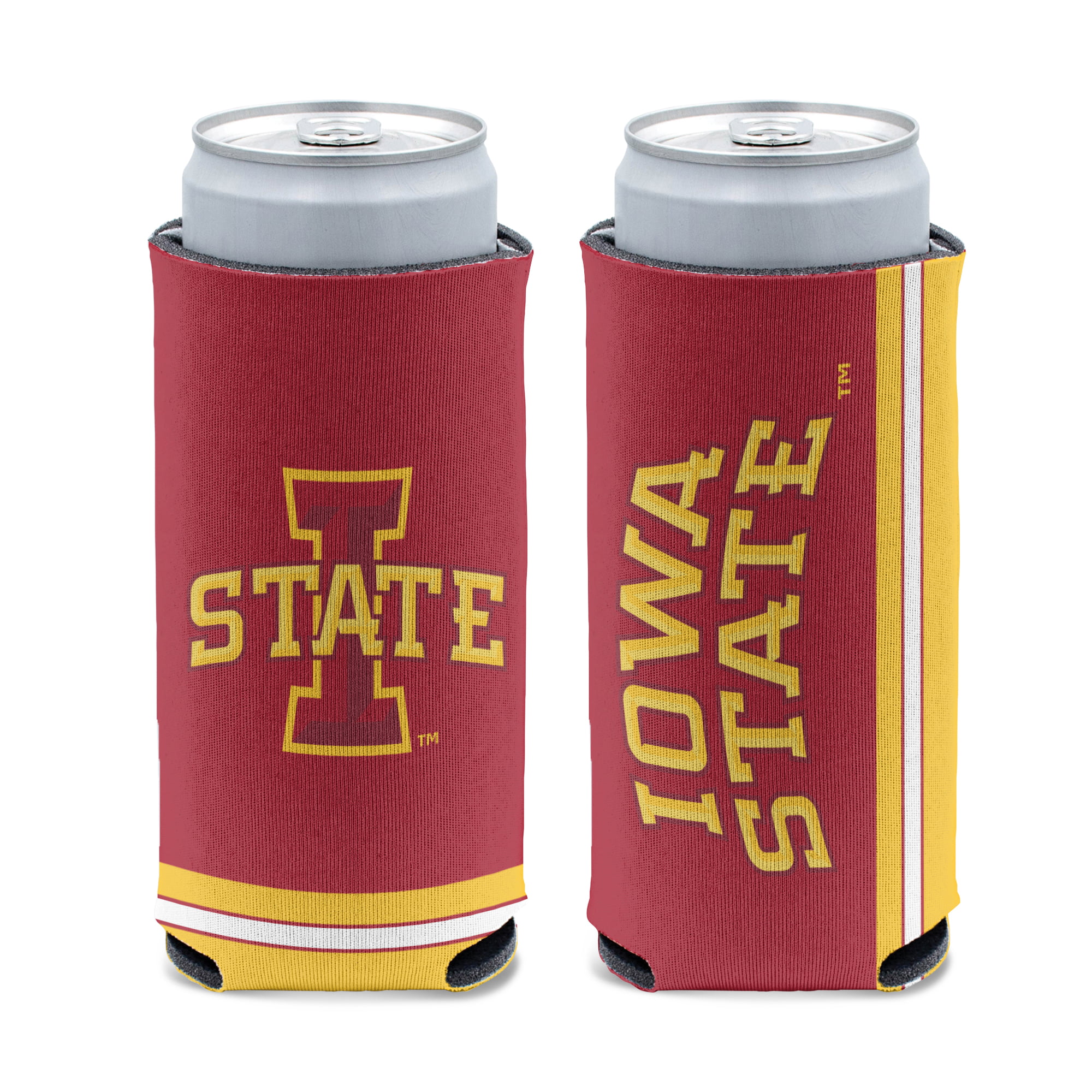 NCAA Iowa State Cyclones Can Cooler Slim Can Design