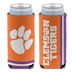 NCAA Clemson Tigers Can Cooler Slim Can Design