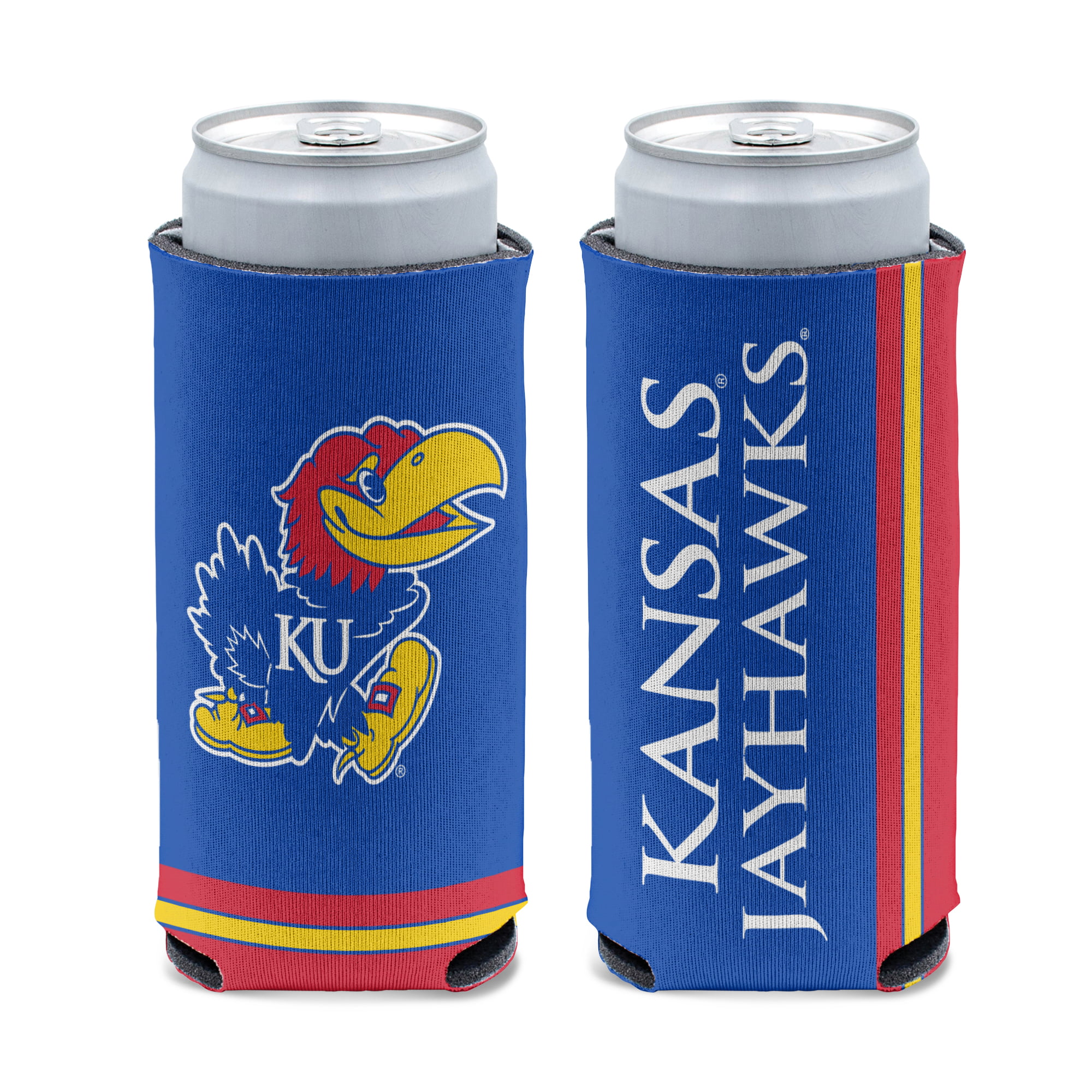 NCAA Kansas Jayhawks Can Cooler Slim Can Design