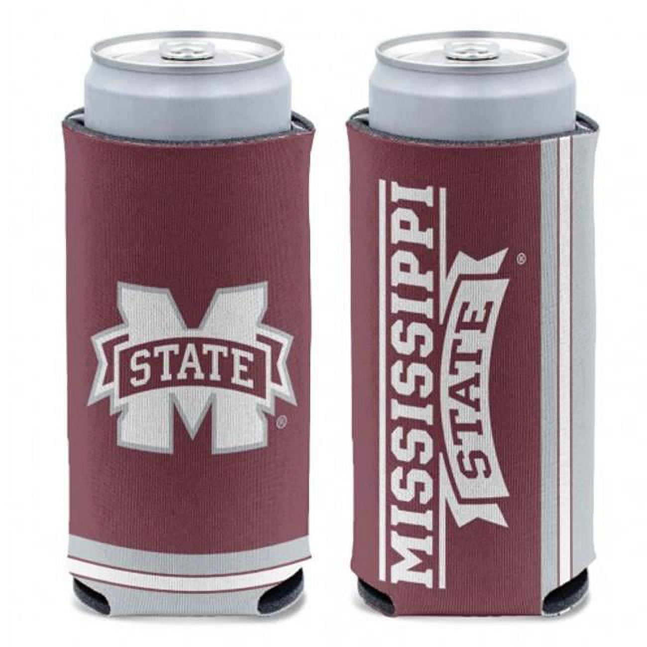NCAA Mississippi State Bulldogs Can Cooler Slim Can Design
