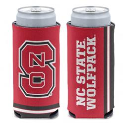 NCAA North Carolina State Wolfpack Can Cooler Slim Can Design