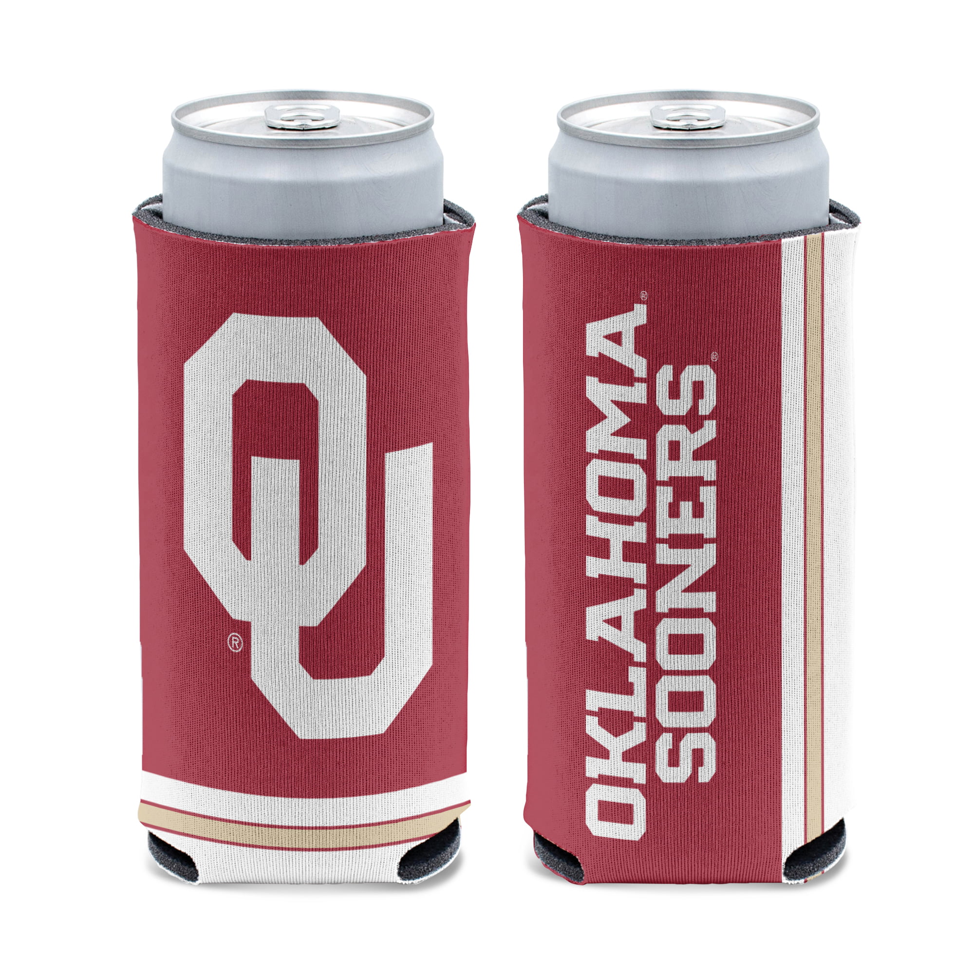 NCAA Oklahoma Sooners Can Cooler Slim Can Design