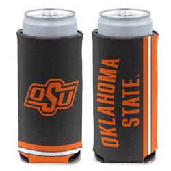9416608573 NCAA Oklahoma State Cowboys Can Cooler Slim Can Design