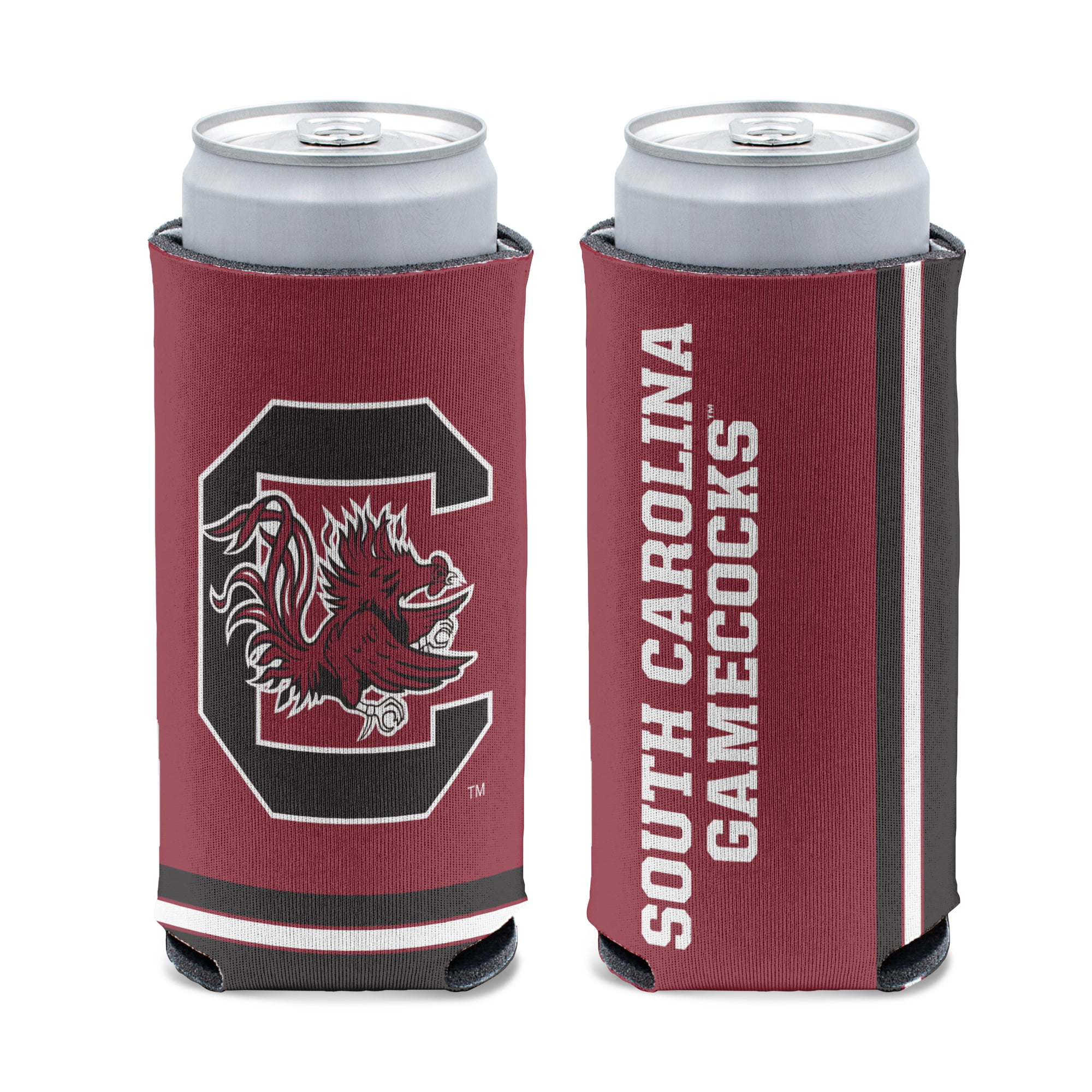 NCAA South Carolina Gamecocks Can Cooler Slim Can Design