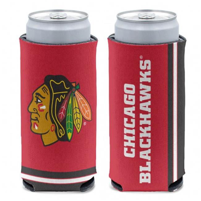 NHL Chicago Blackhawks Can Cooler Slim Can Design