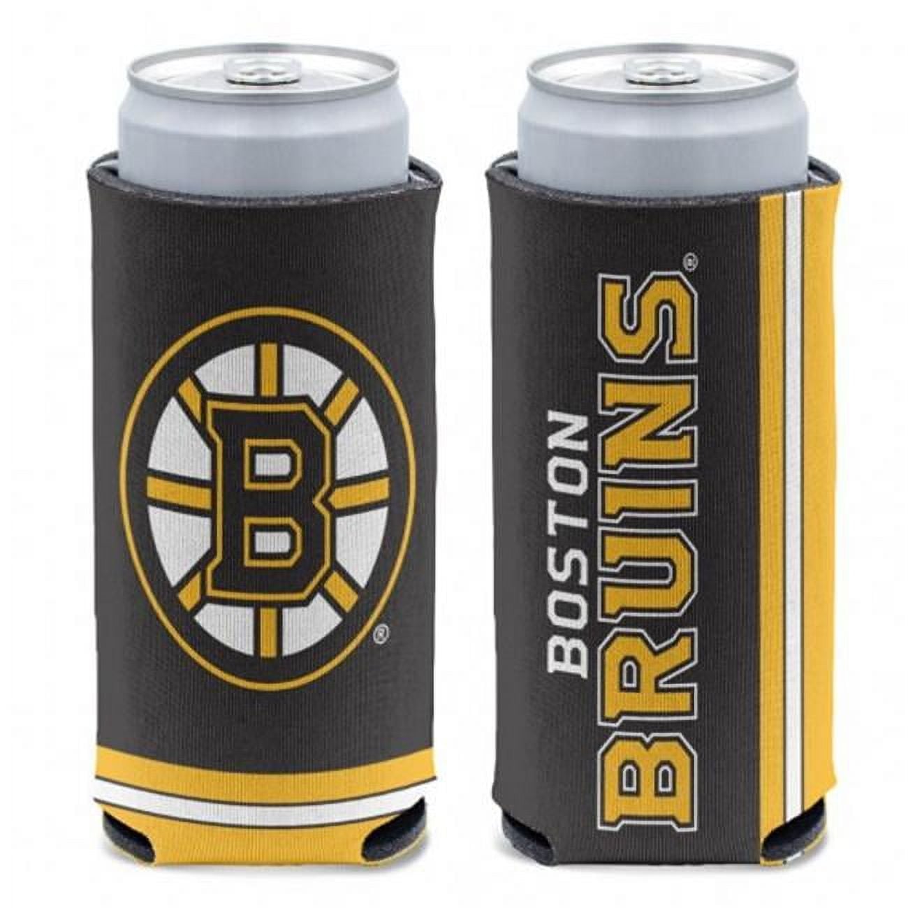 9416608663 NHL Boston Bruins Can Cooler Slim Can Design