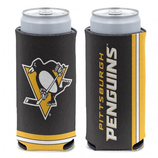 9416608682 NHL Pittsburgh Penguins Can Cooler Slim Can Design