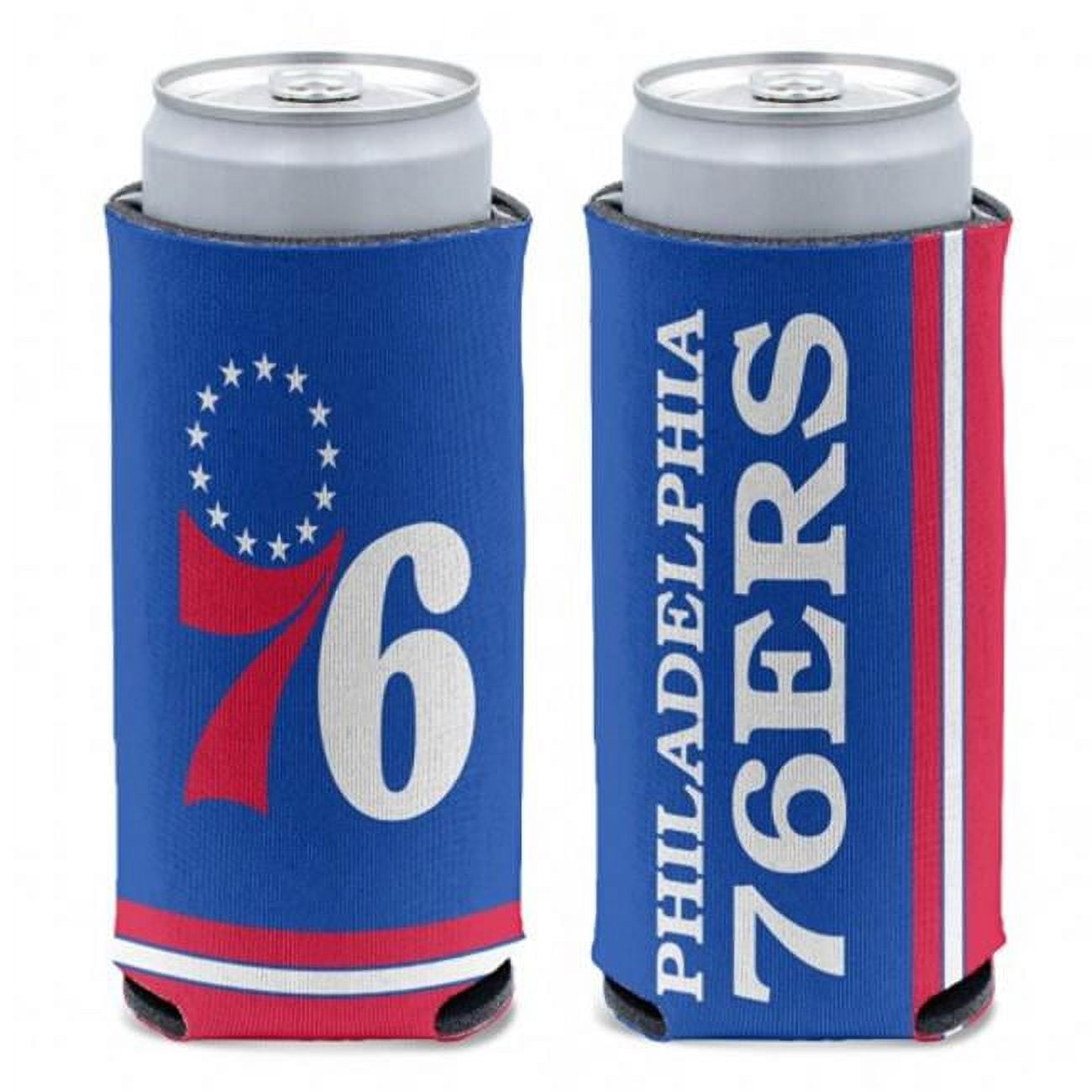 Picture of Wincraft 9416608691 NBA Philadelphia 76ers Can Cooler Slim Can Design